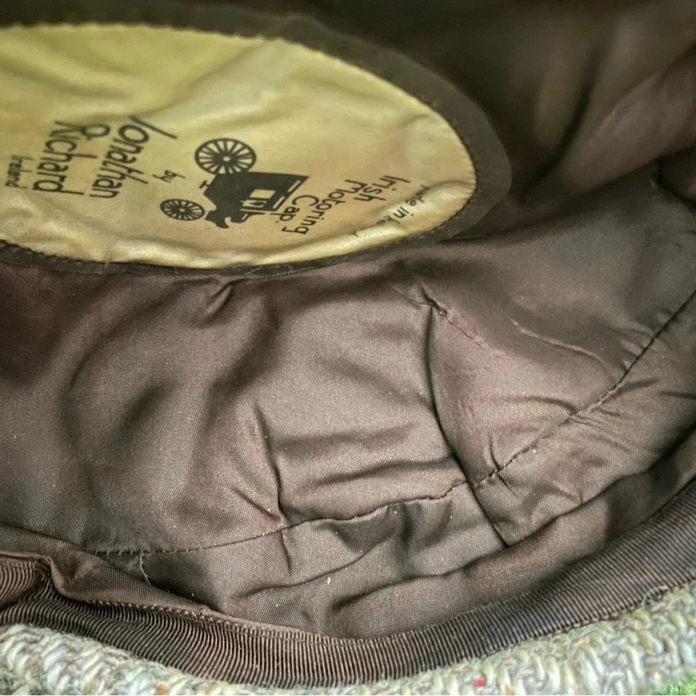 Antique Jonathan Richard Tweed Newsboy Cap - Picture 8 of 13